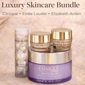 Clinique Take The Day Off Balm 3.8oz + Mini Estée Lauder and Elizabeth Arden